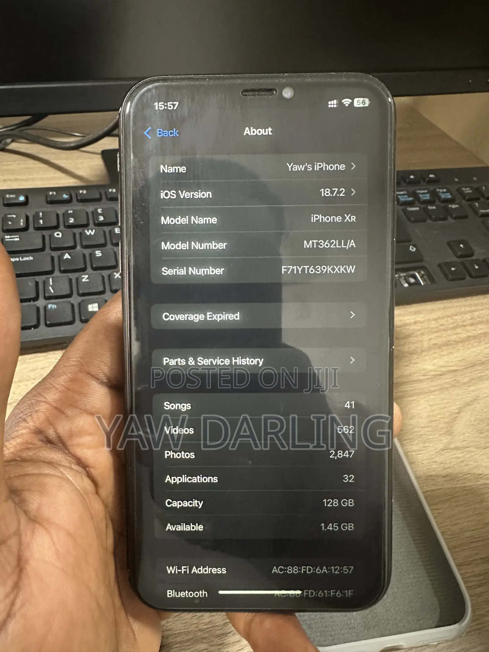 Apple iPhone XR 128 GB Black