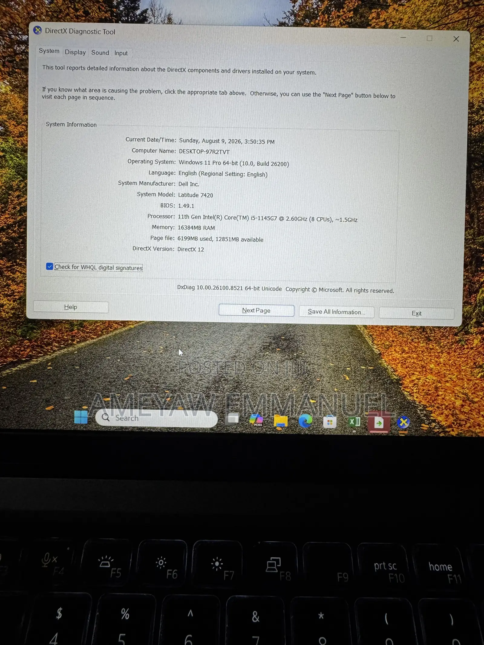 Laptop Dell Latitude 7420 16GB Intel Core i5 SSHD (Hybrid) 512GB