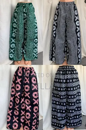 Ankara Trousers and Tops