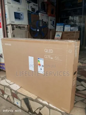 Samsung 55" Q7f Qled Smart TV - Free Delivery Within Accra