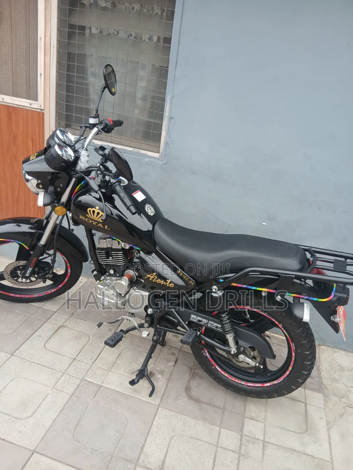 New Royal RY125 2026 Black
