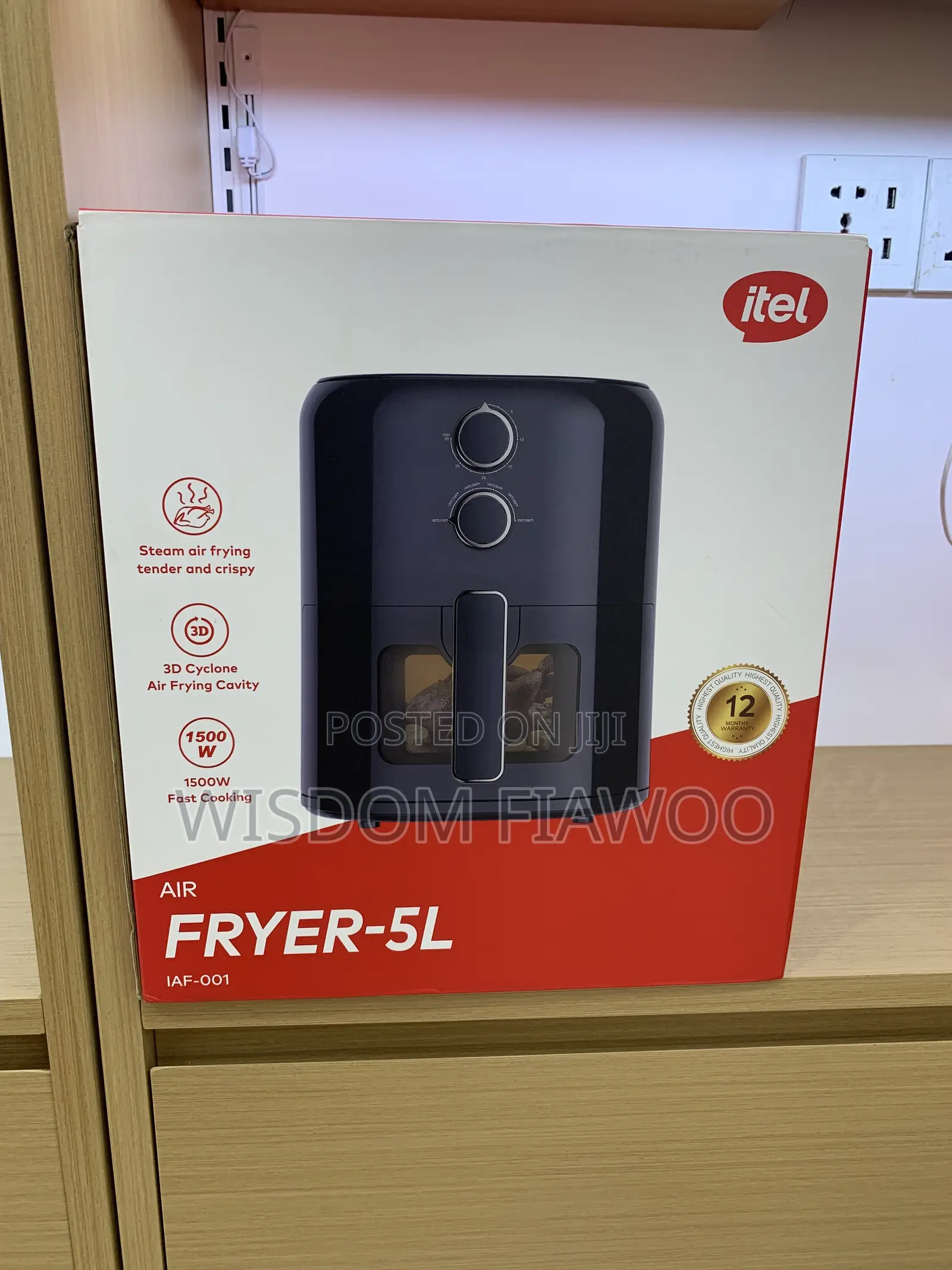 Itel Air Fryer (5L)