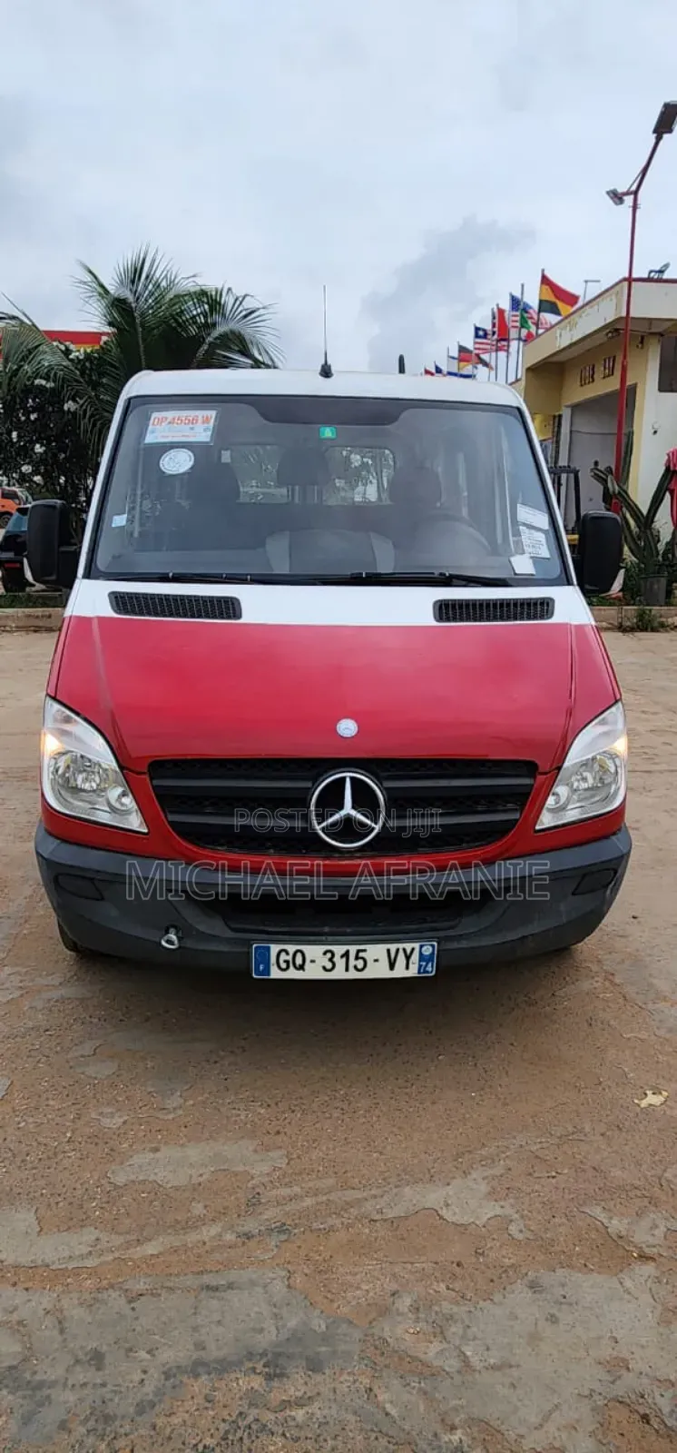 Mercedes-Benz Sprinter 2013 Red