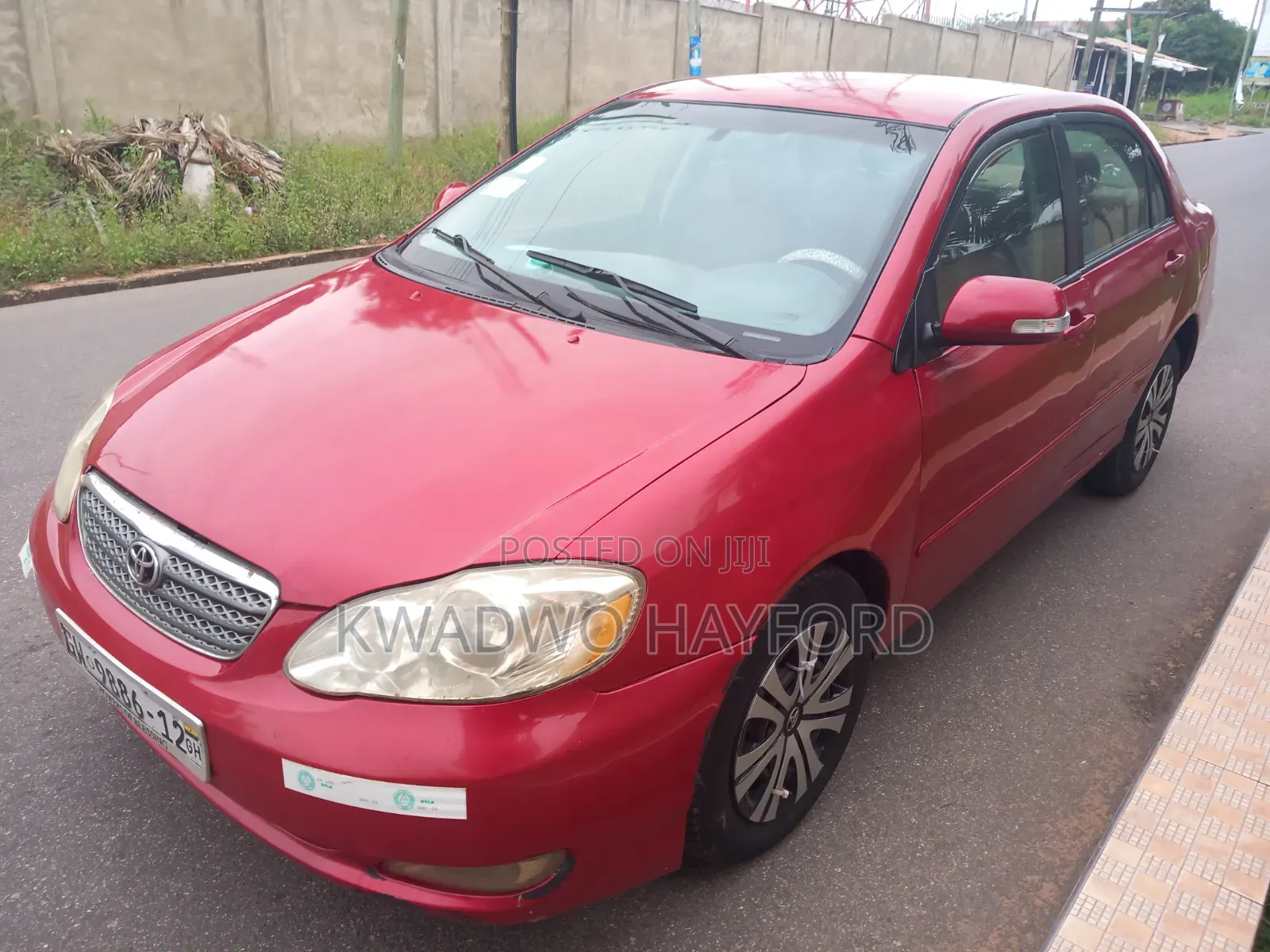 Toyota Corolla 2005 Red