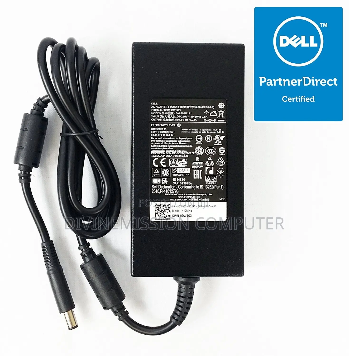 Dell 180w Big Pin. Home Used (Original)