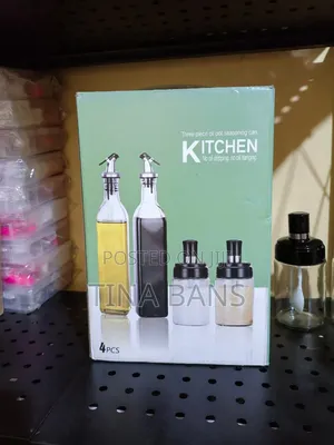 4 in 1 Oil and Spice Bottle