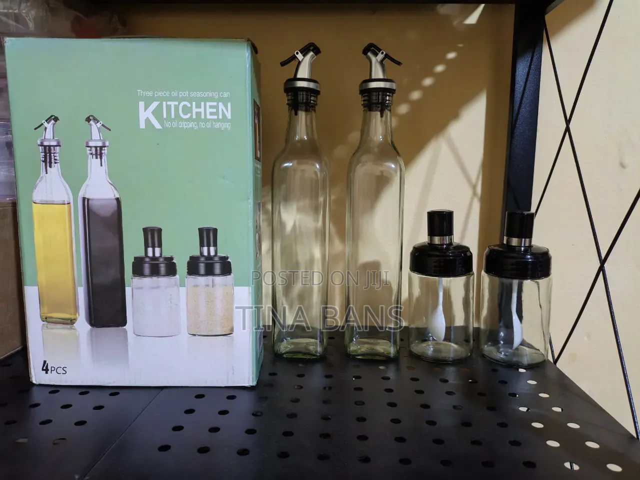 4 in 1 Oil and Spice Bottle