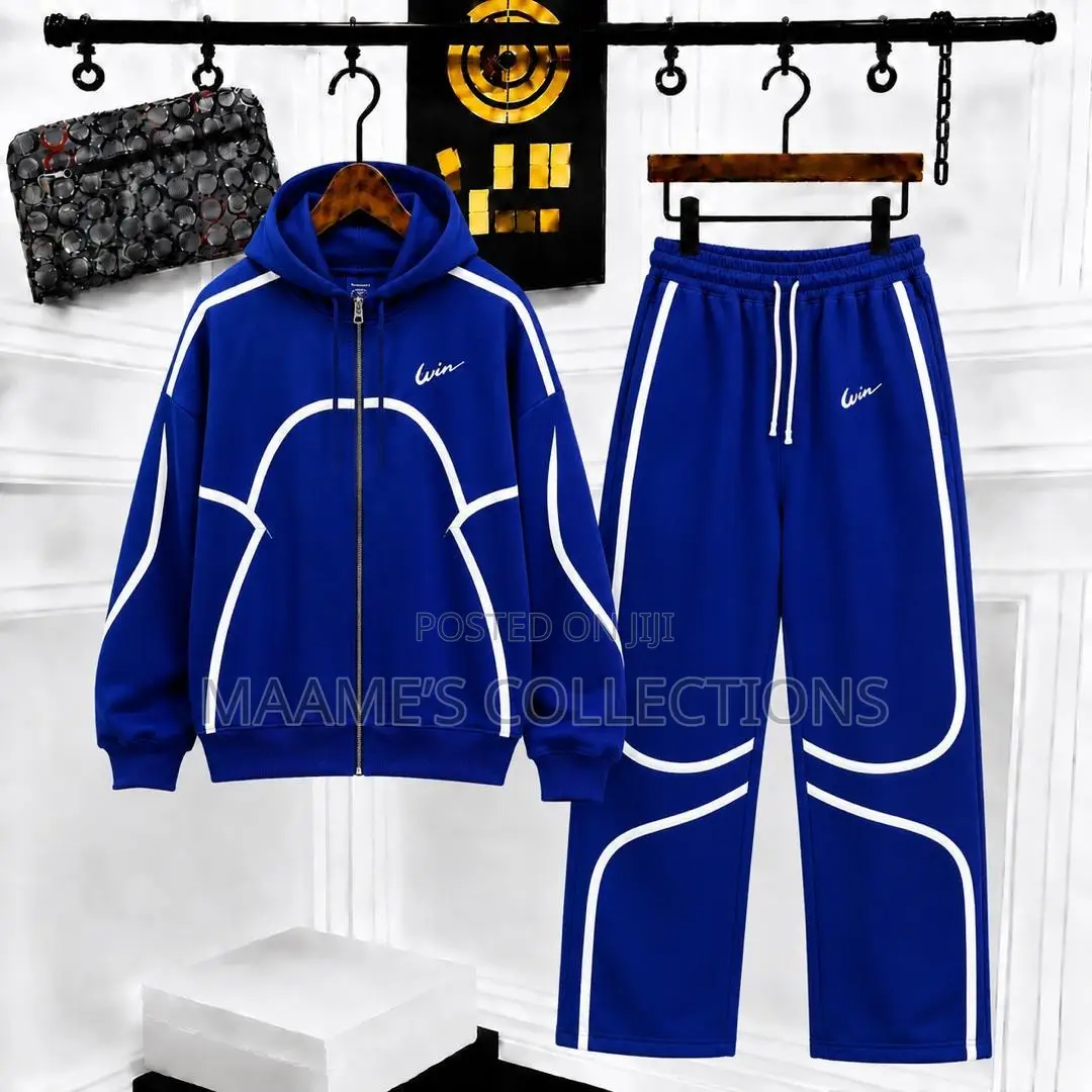 Nike X Corteiz Reflective Hoodies Tracksuit Top and Down Set. Unisex