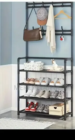 Shoe Racks and Plastic Wardrobe