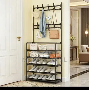 Shoe Racks and Plastic Wardrobe