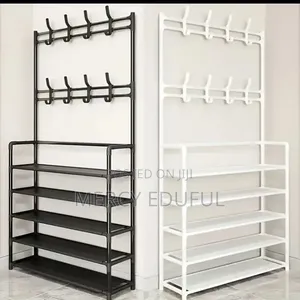 Shoe Racks and Plastic Wardrobe