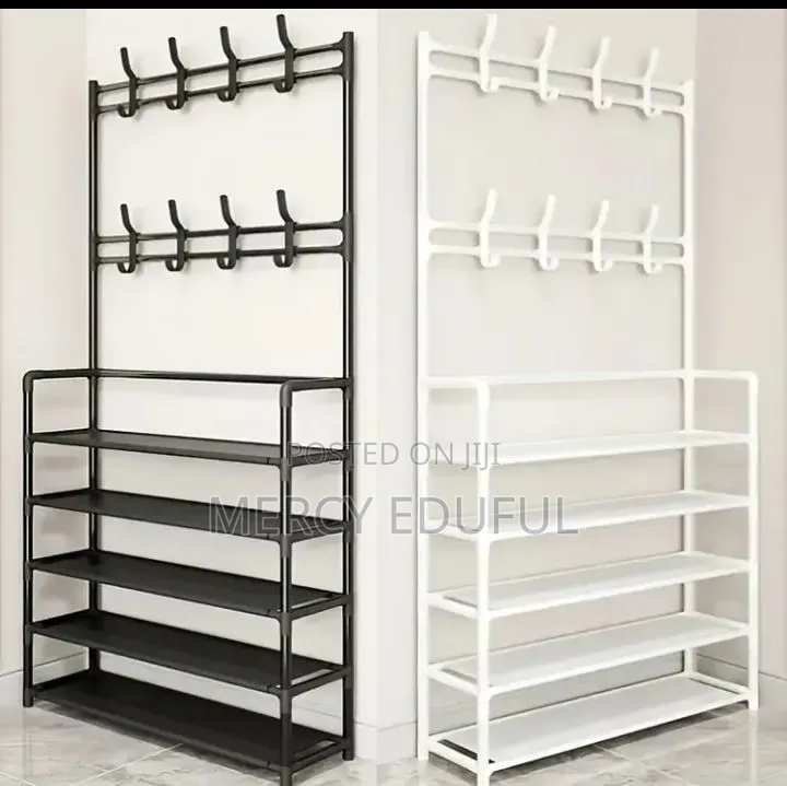 Shoe Racks and Plastic Wardrobe