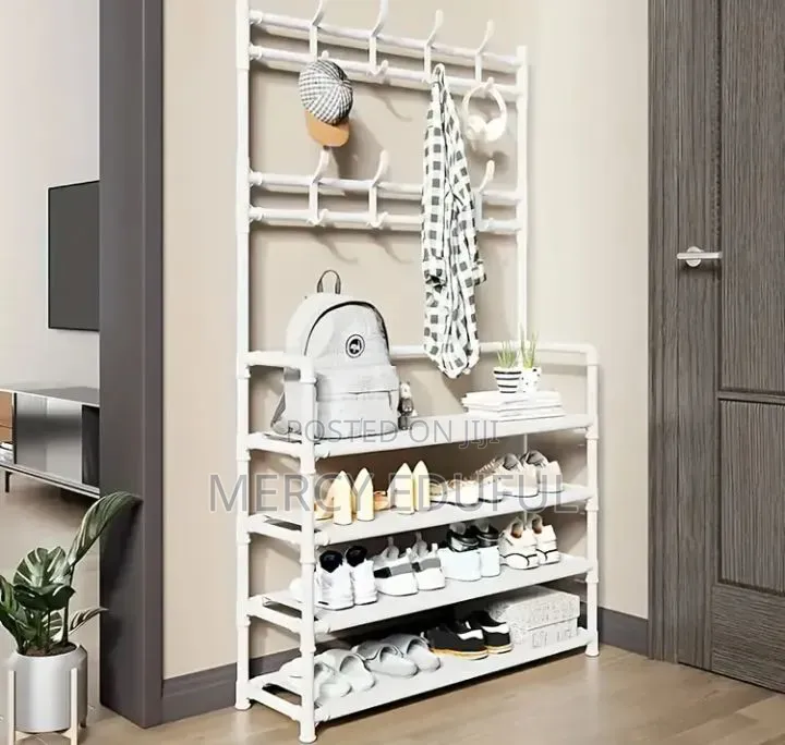 Shoe Racks and Plastic Wardrobe