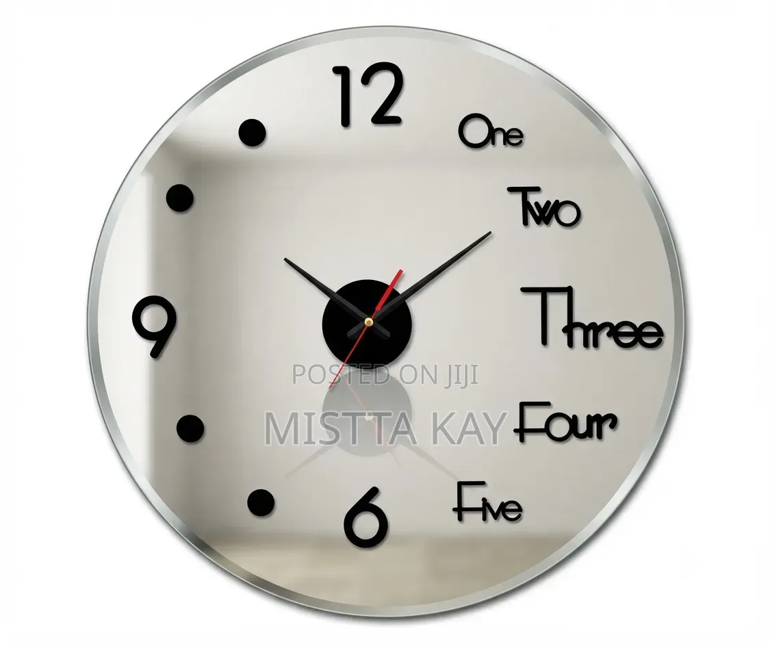 Mirror That Tells Time