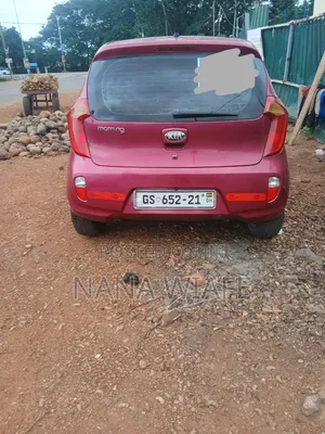 Kia Morning 2013 Red