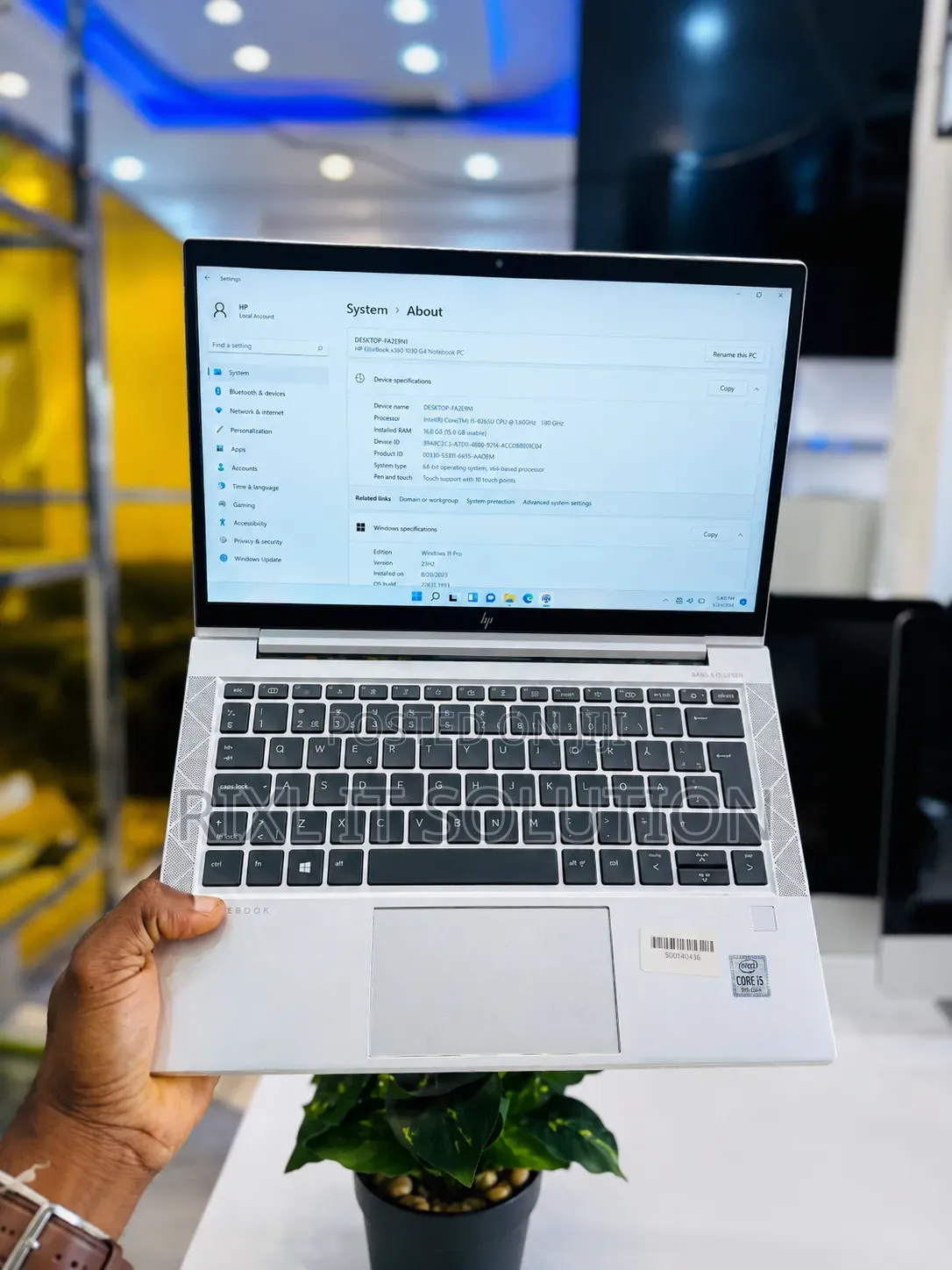 Laptop HP EliteBook 830 G7 8GB Intel Core i5 SSD 256GB