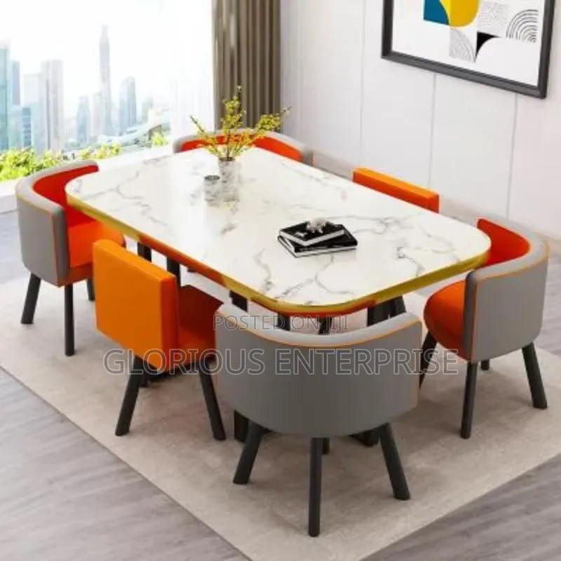 6 in 1 Luxury Dining Table