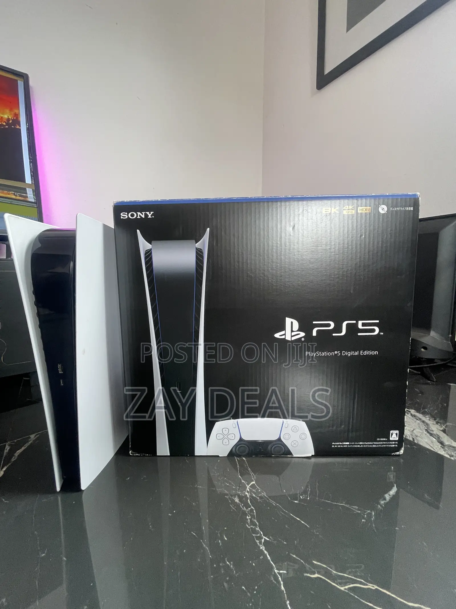 Ps5 Digital With Game Comes in Box