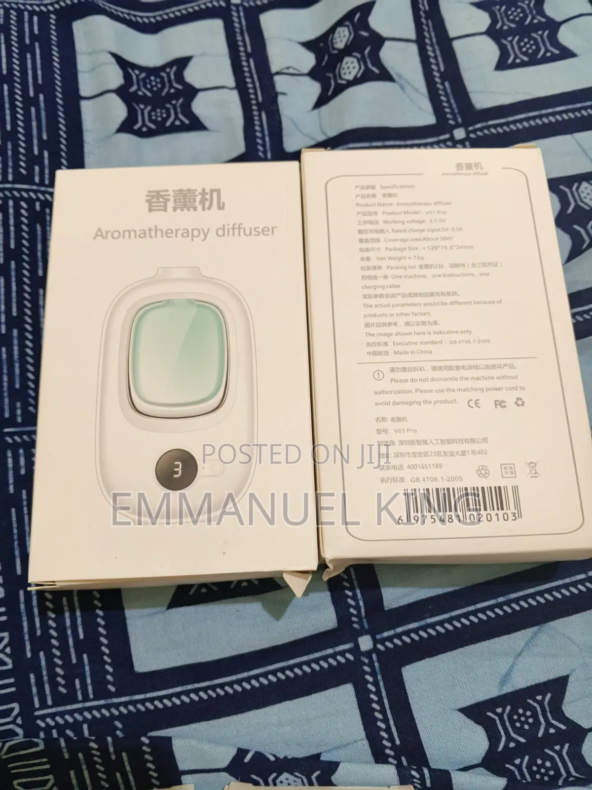 Automatic Aroma Diffuser Plus Free Oil