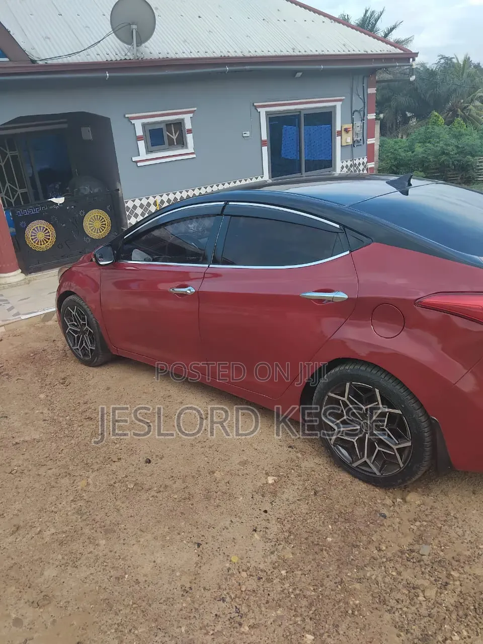 Hyundai Elantra 2012 Pink