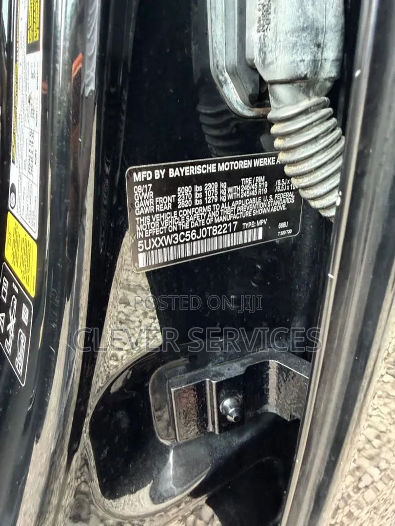 BMW X4 2017 Black