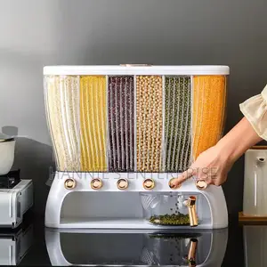 6-Grid Press-Type Rice and Grain