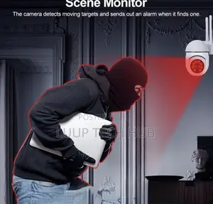 High Definition Ai WiFi CCTV Camera With Night Vision, Motion Sensor