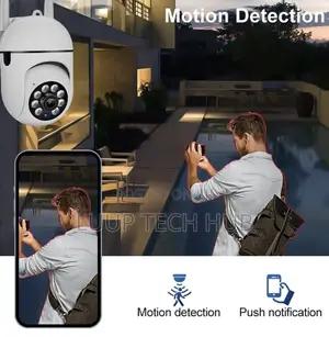 High Definition Ai WiFi CCTV Camera With Night Vision, Motion Sensor