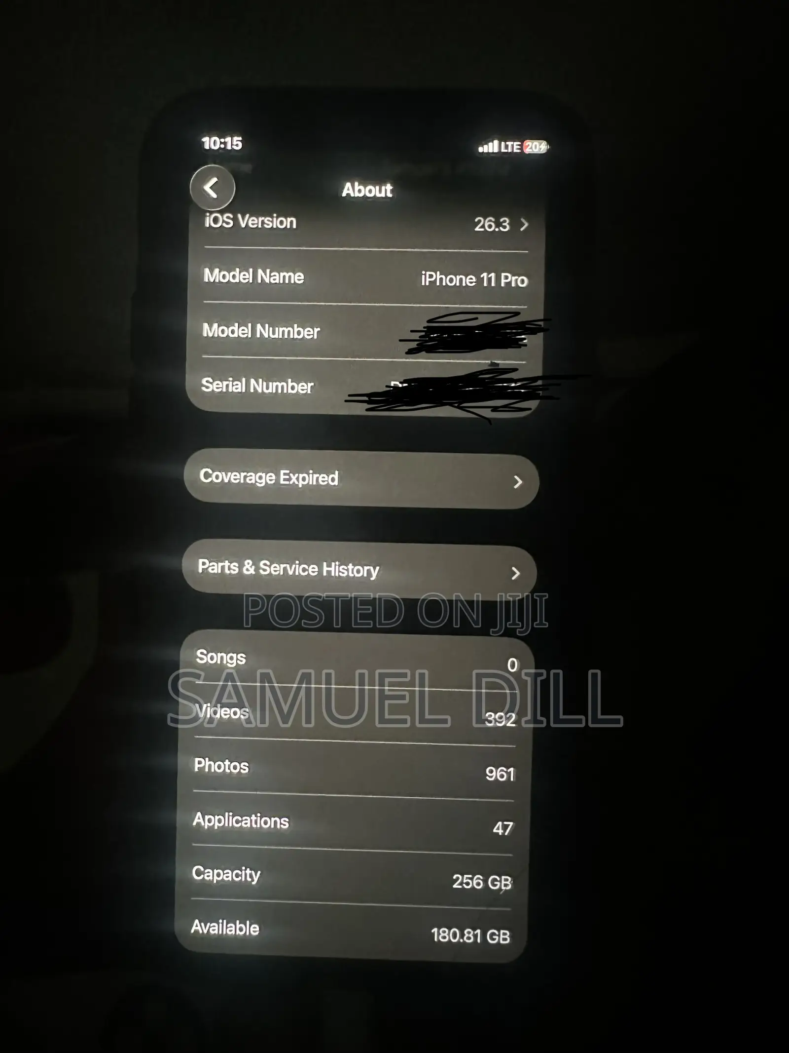 Apple iPhone 11 Pro 256 GB Gray