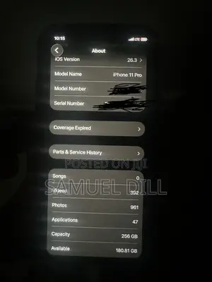Apple iPhone 11 Pro 256 GB Gray