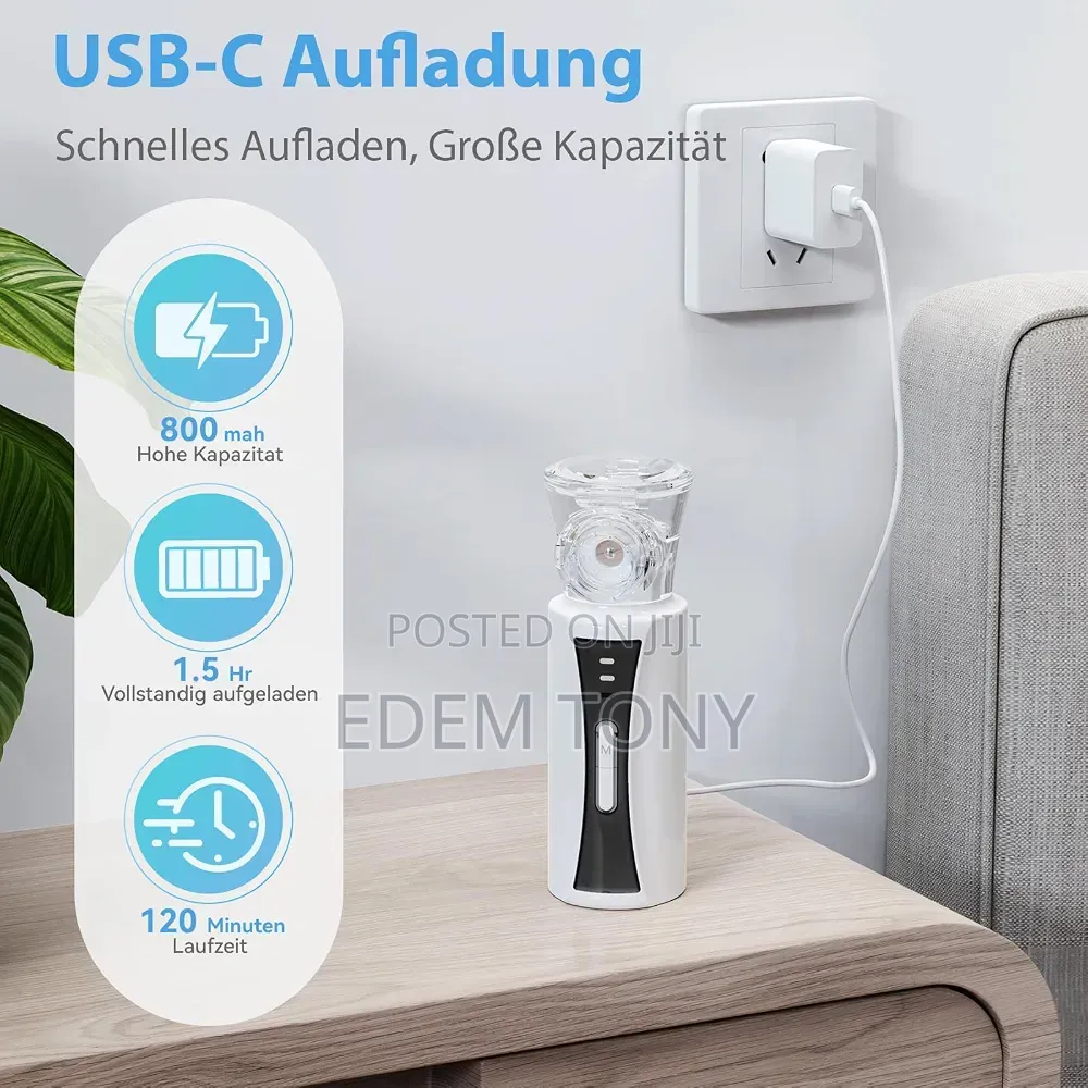NIKYPJ Ultrasound Nebulizer (Model JM-06801)