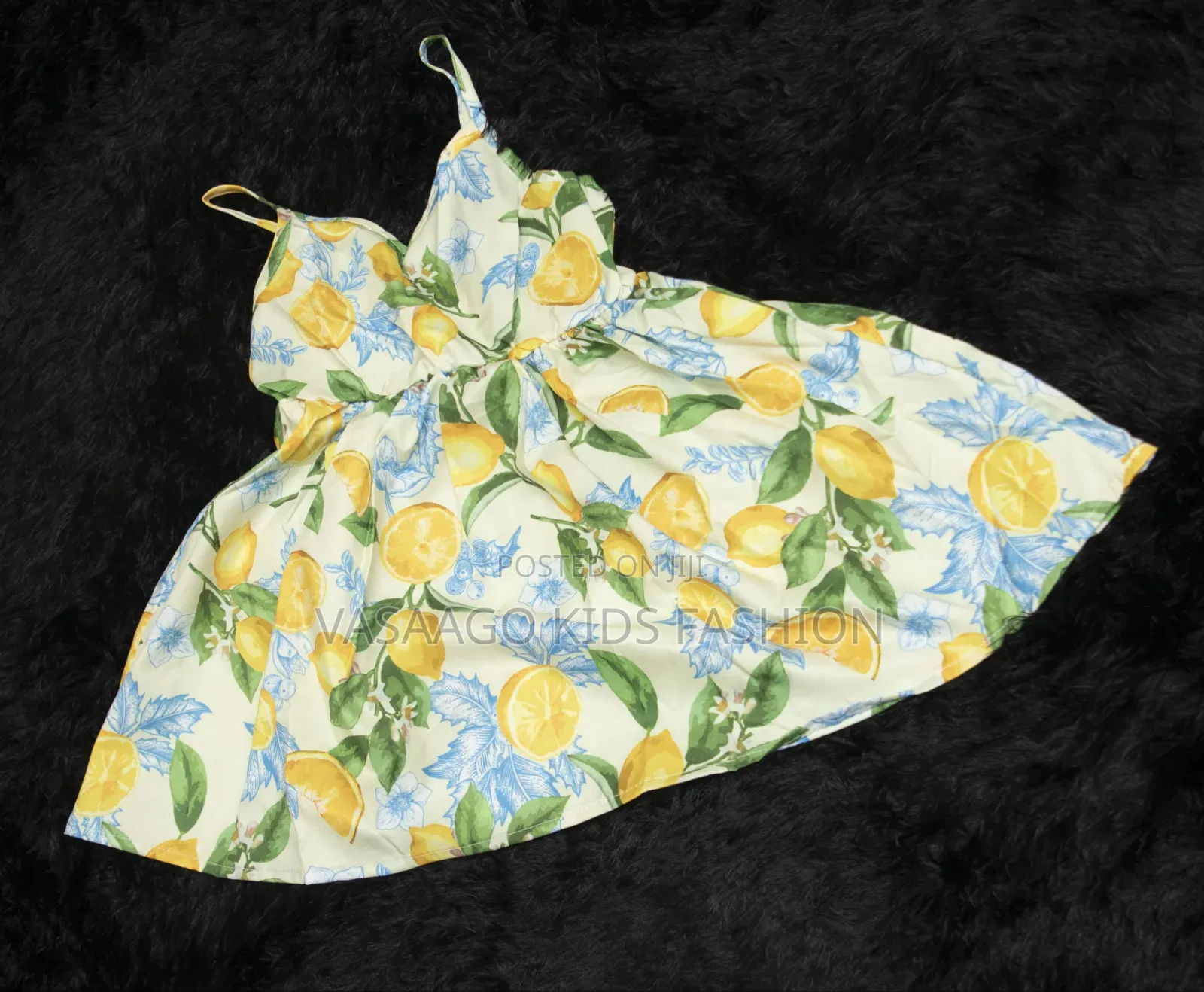 Pretty Lemon Dress for Little Girl