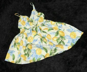 Pretty Lemon Dress for Little Girl