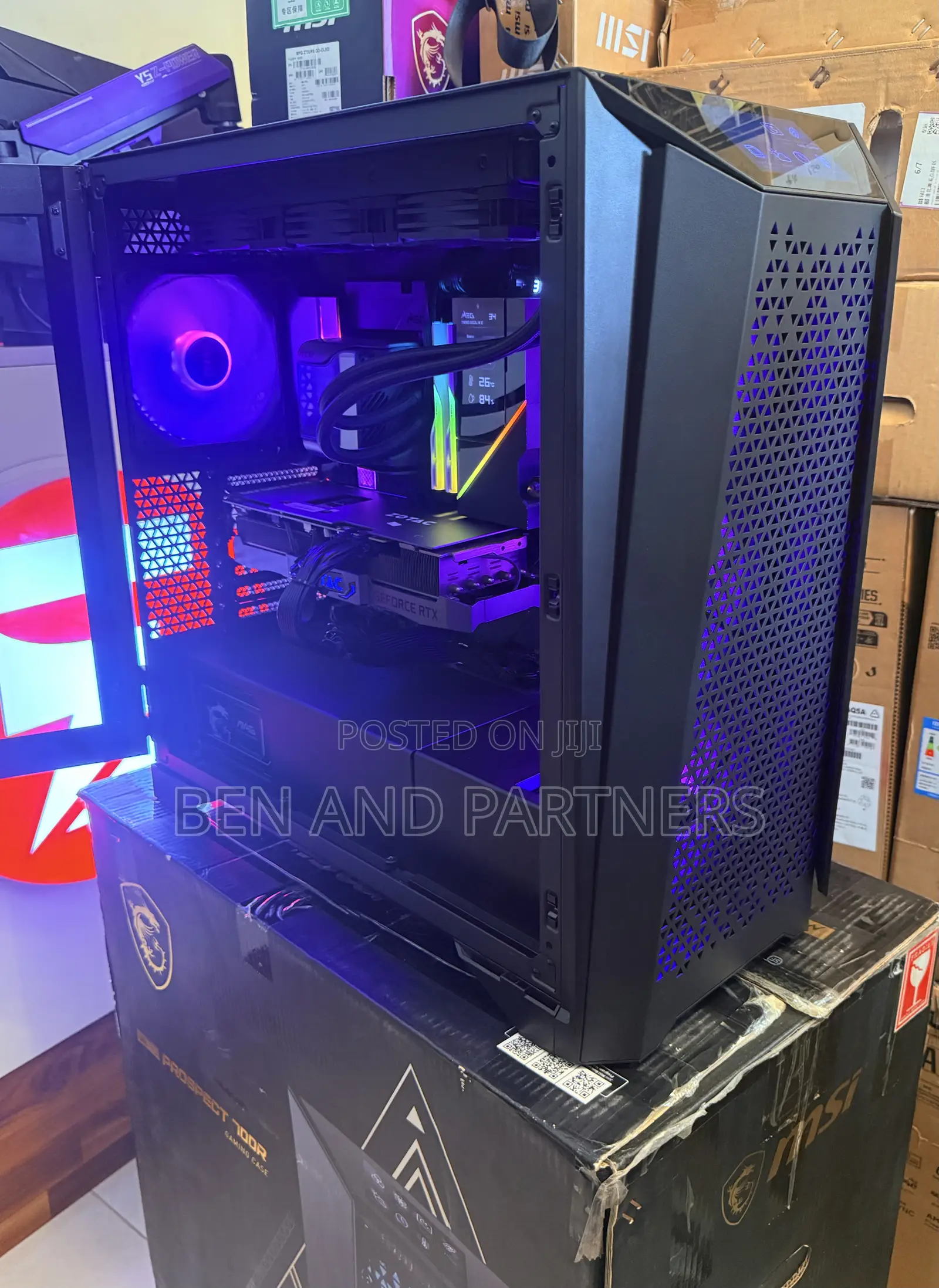 New Desktop Computer MSI model 32GB Intel Core i7 SSD 2T