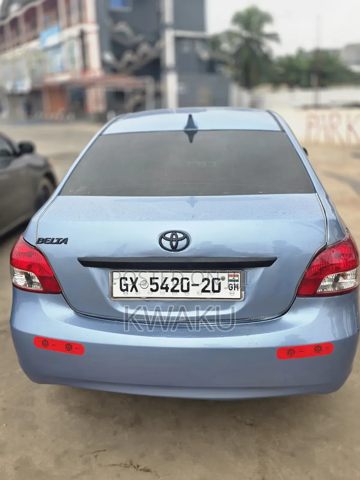 Toyota Belta 2009 Blue