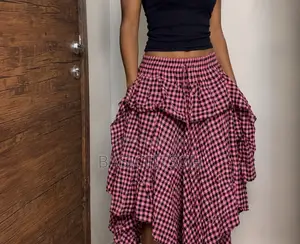 Ladies Long Skirt -Handkerchief Skirt