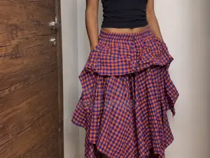 Ladies Long Skirt -Handkerchief Skirt