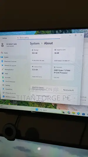 New Desktop Computer 16GB AMD Ryzen 7 HDD+SSD 2T