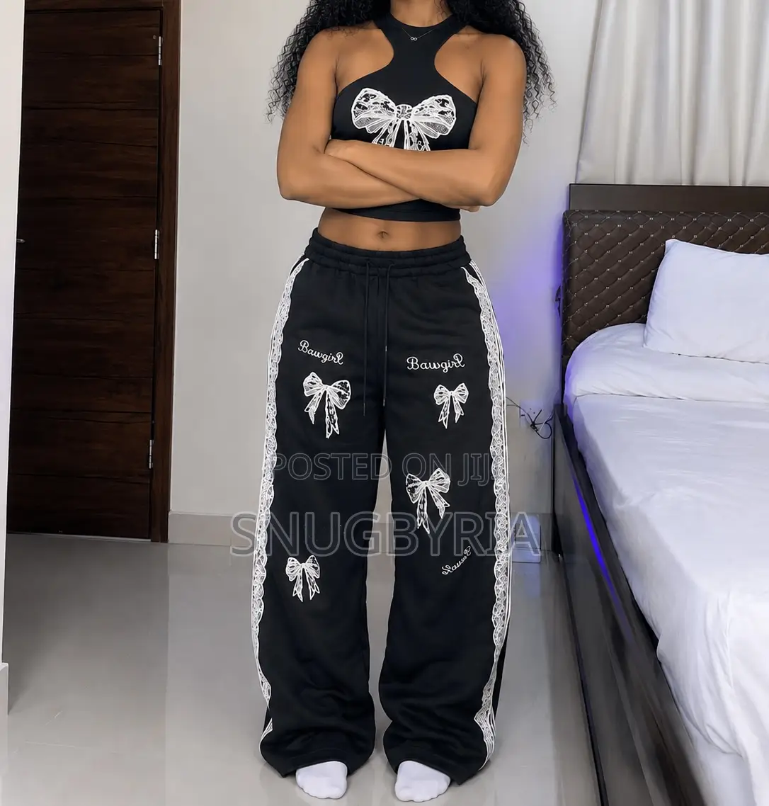2pcs Set (Joggers +Tank Top)