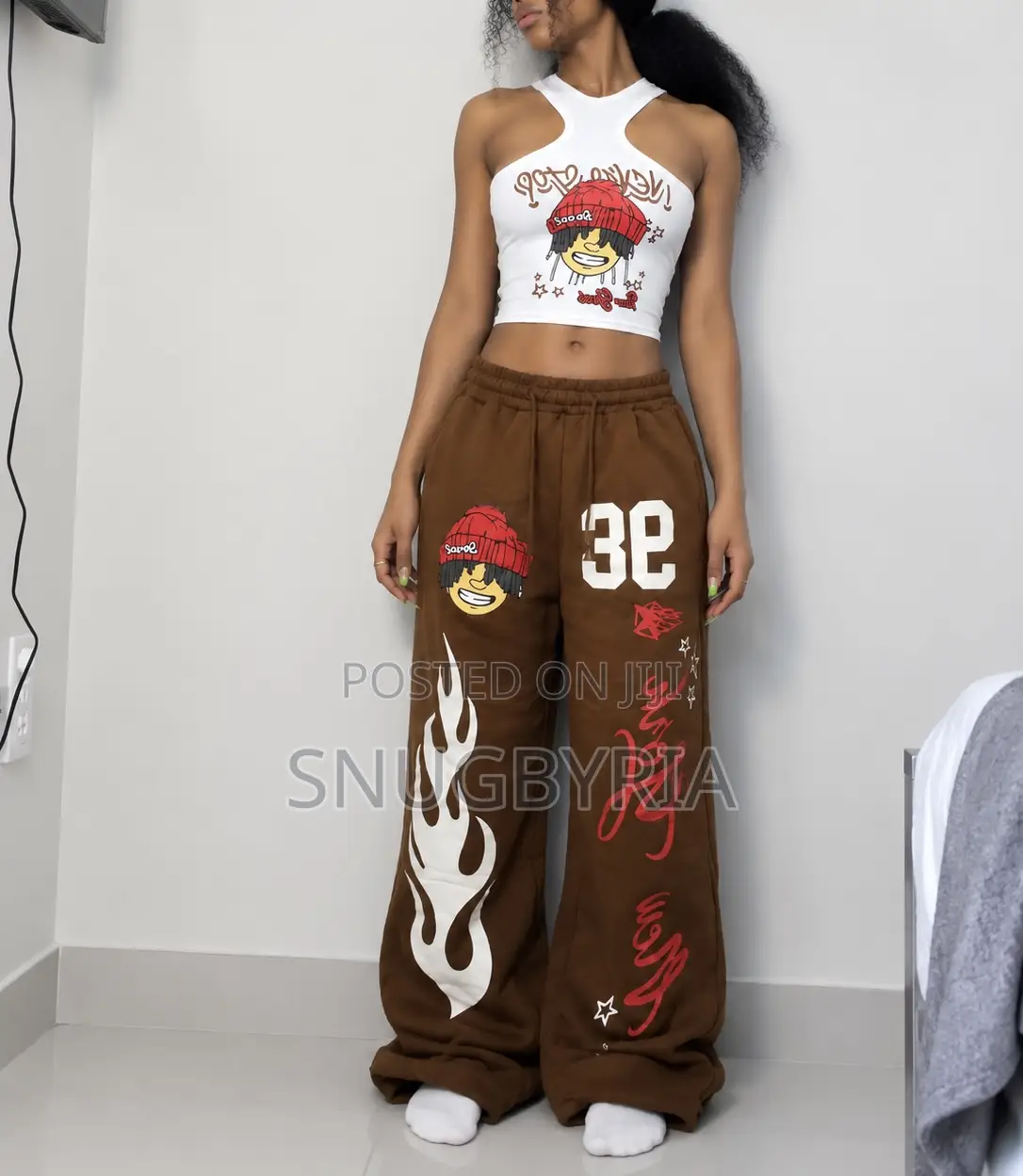 2pcs Set (Joggers +Tank Top)