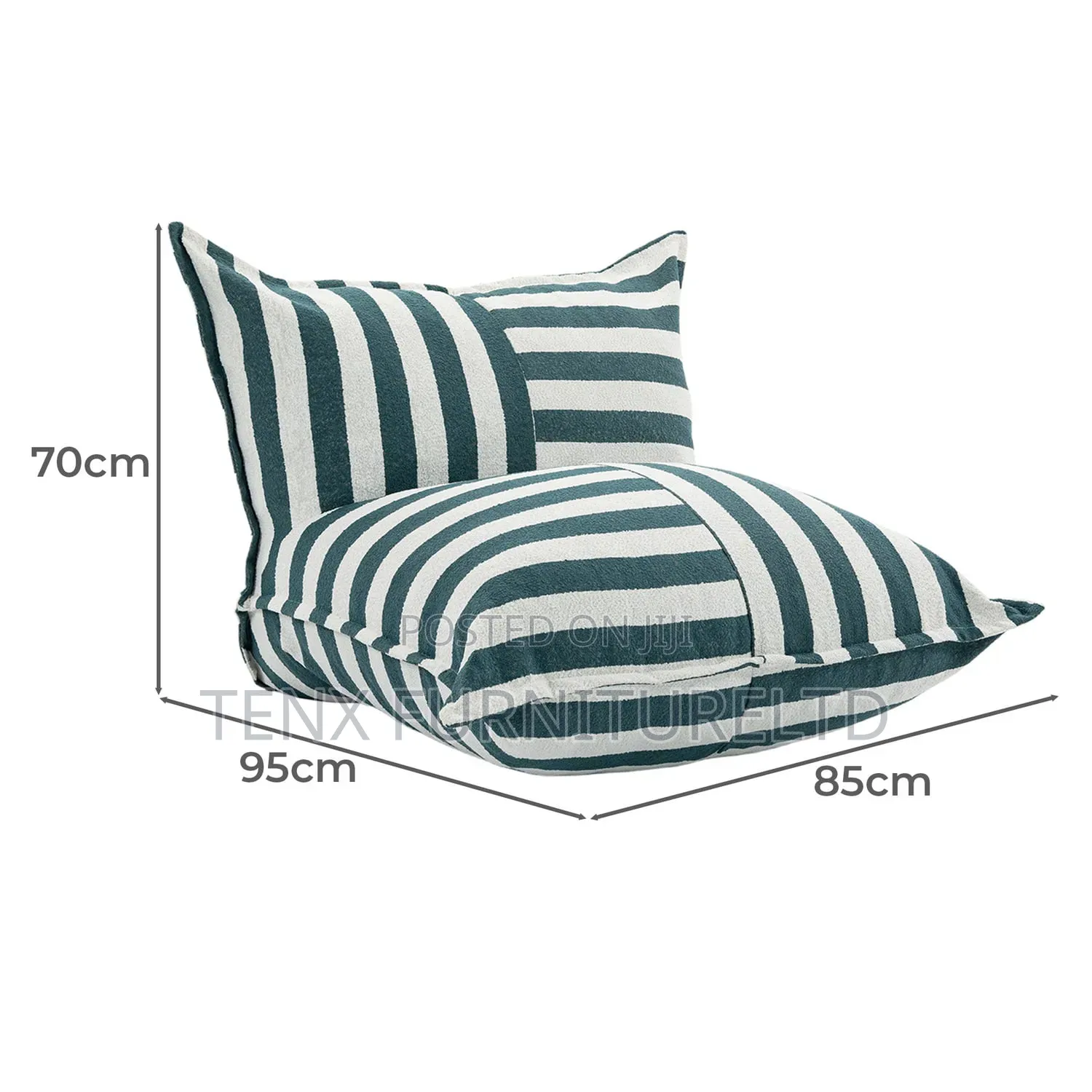 Bean Bag (Stripped Colors)chair