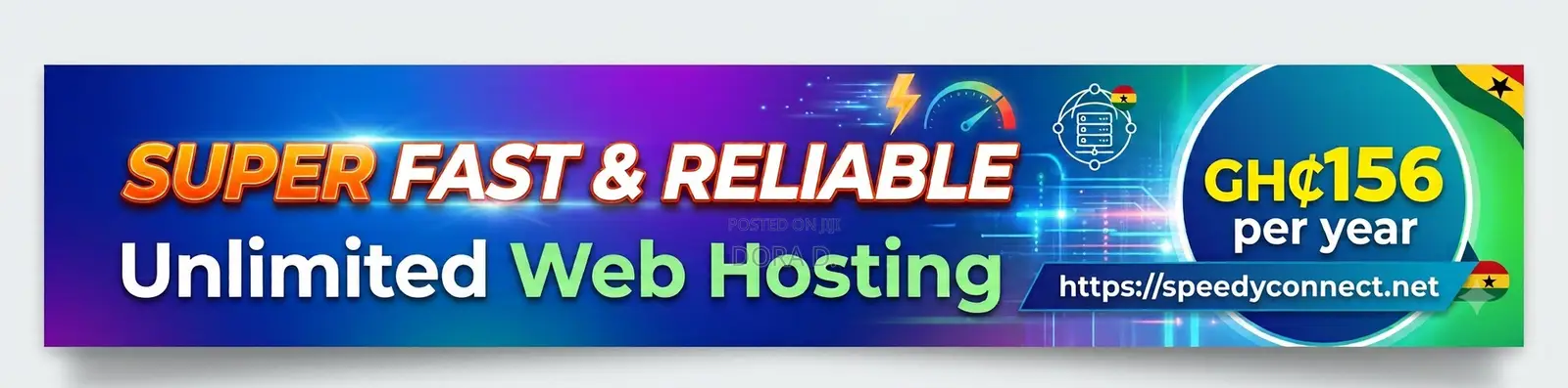 Reliable Unlimited Web Hosting in Ghana