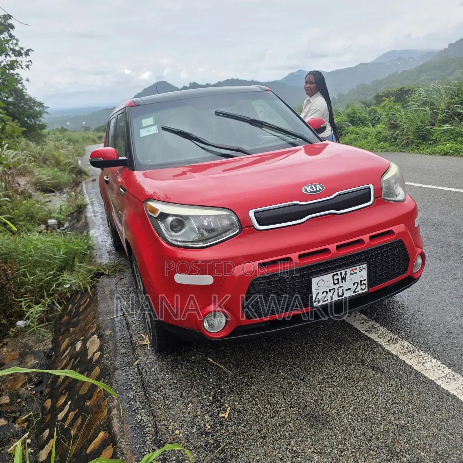 Kia Soul + 4dr Wagon (2.0L 4cyl 6A) 2015 Red