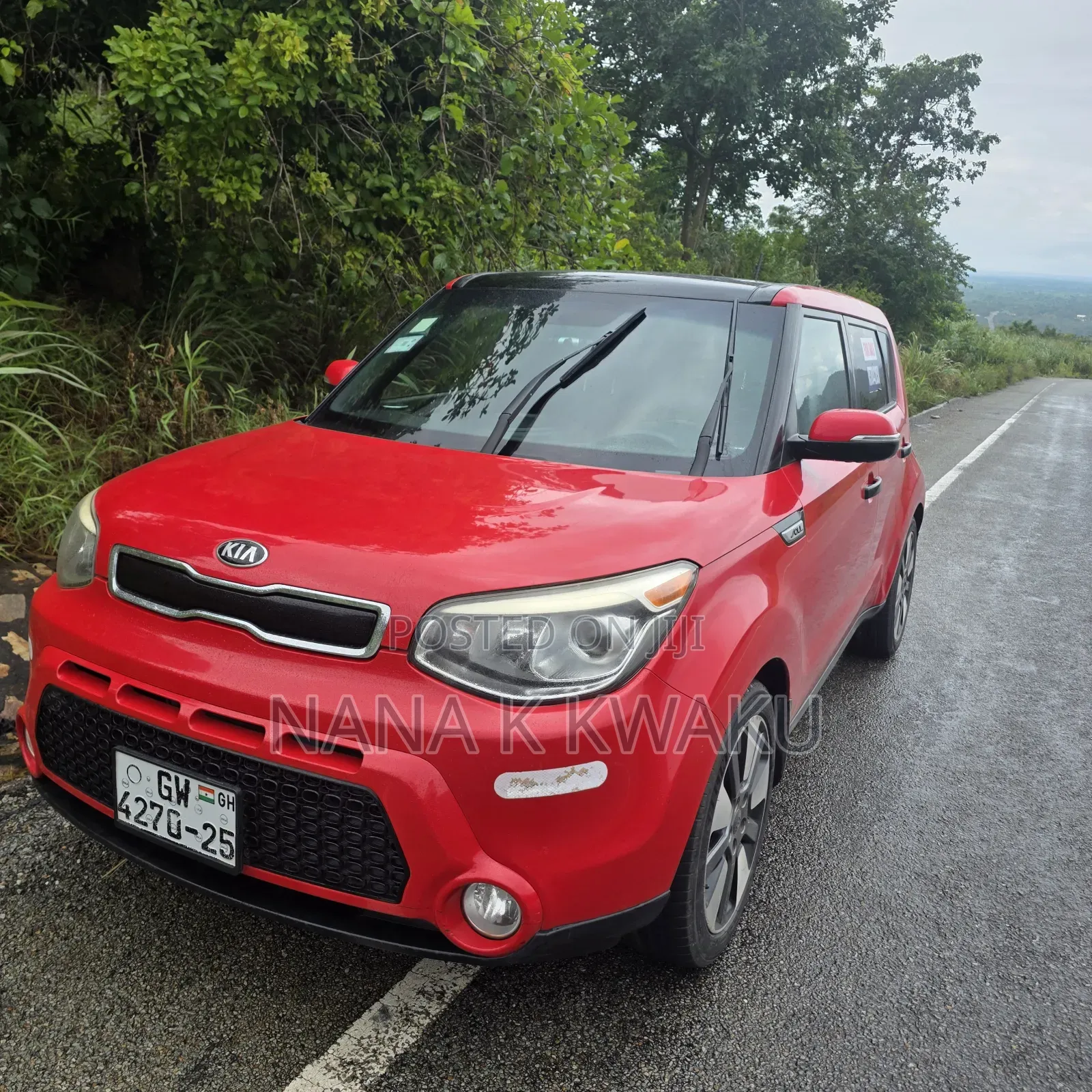 Kia Soul + 4dr Wagon (2.0L 4cyl 6A) 2015 Red