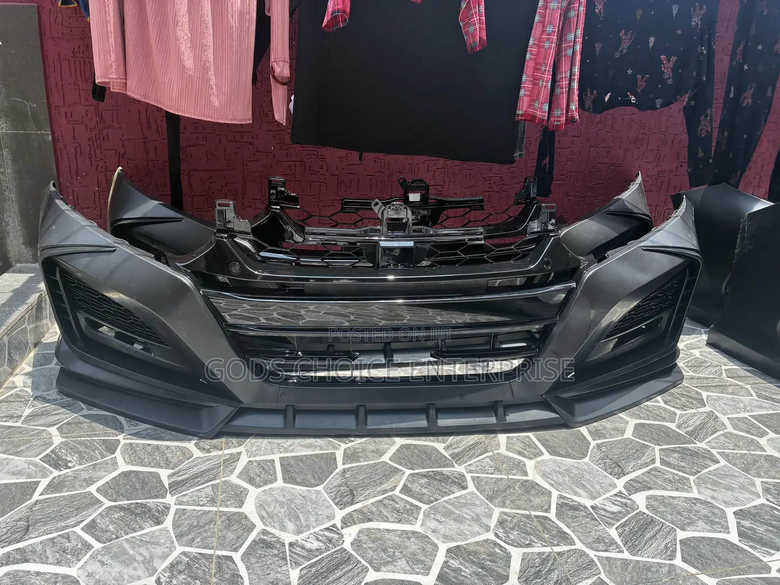Complete Front Bumper Accord 2018-2019-2020