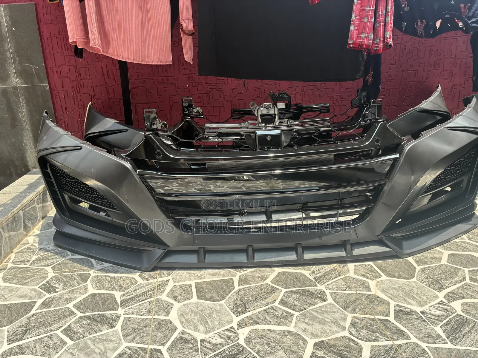 Complete Front Bumper Accord 2018-2019-2020
