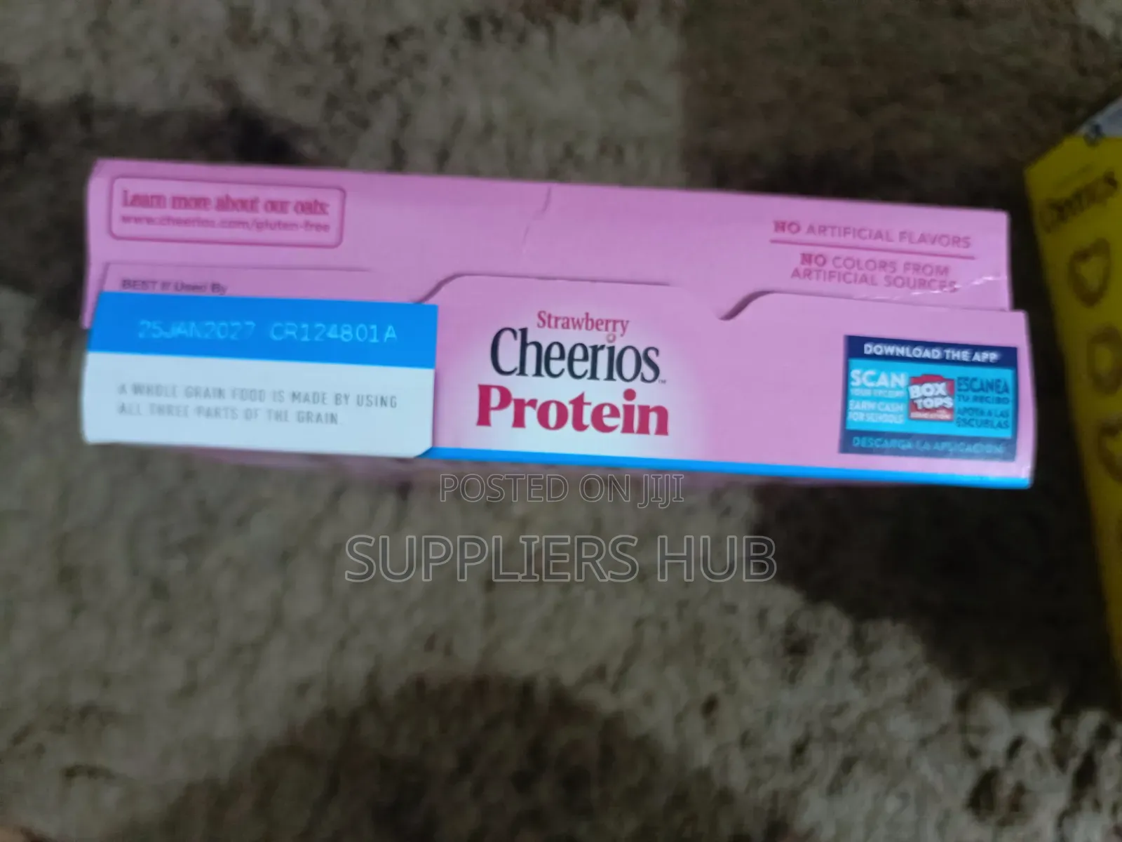 Cheerios Protein Cereal, Strawberry, 8g Protein, Family Size