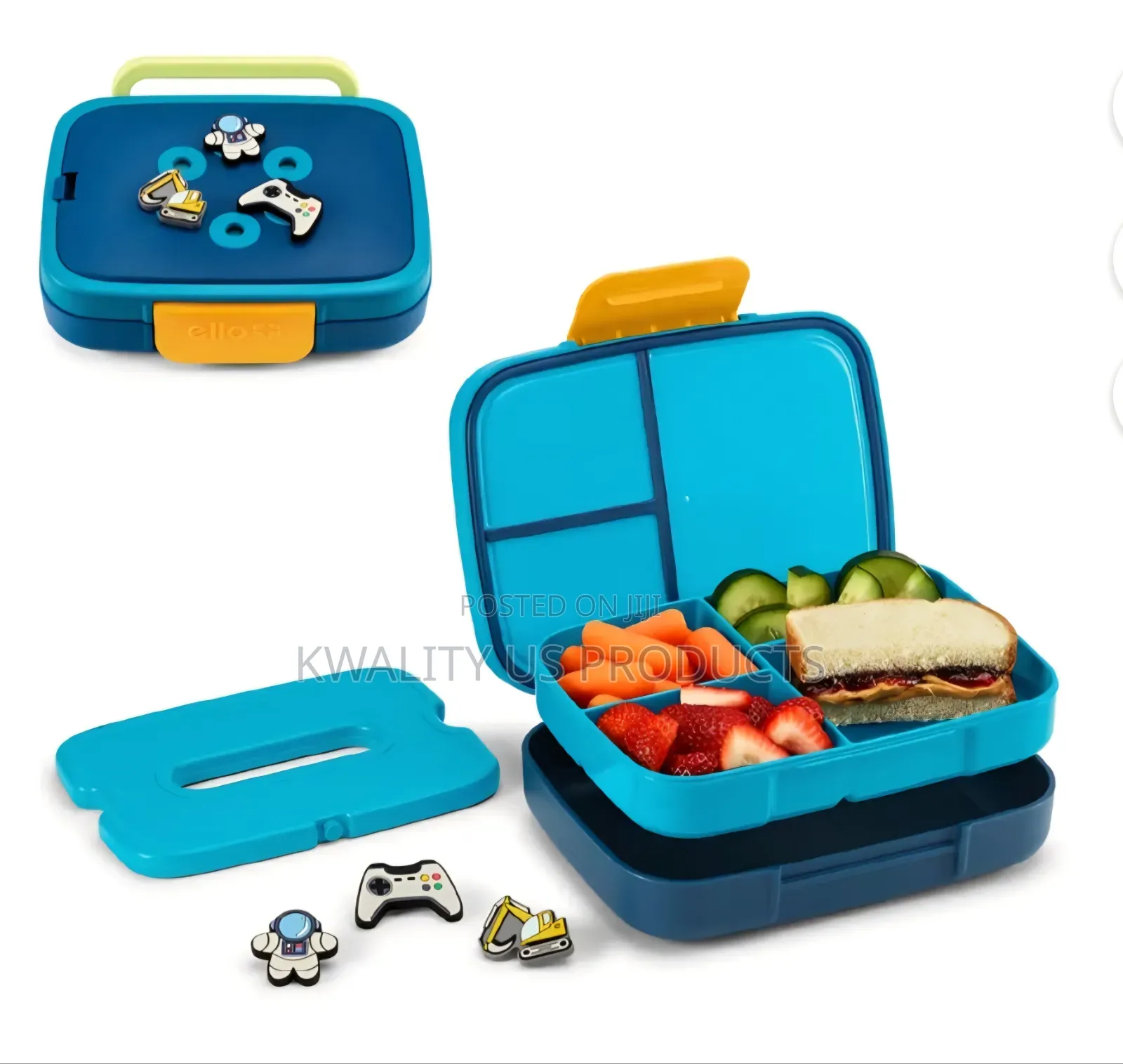 Ello Benni Kids Bento Lunch Box With Ice Pack