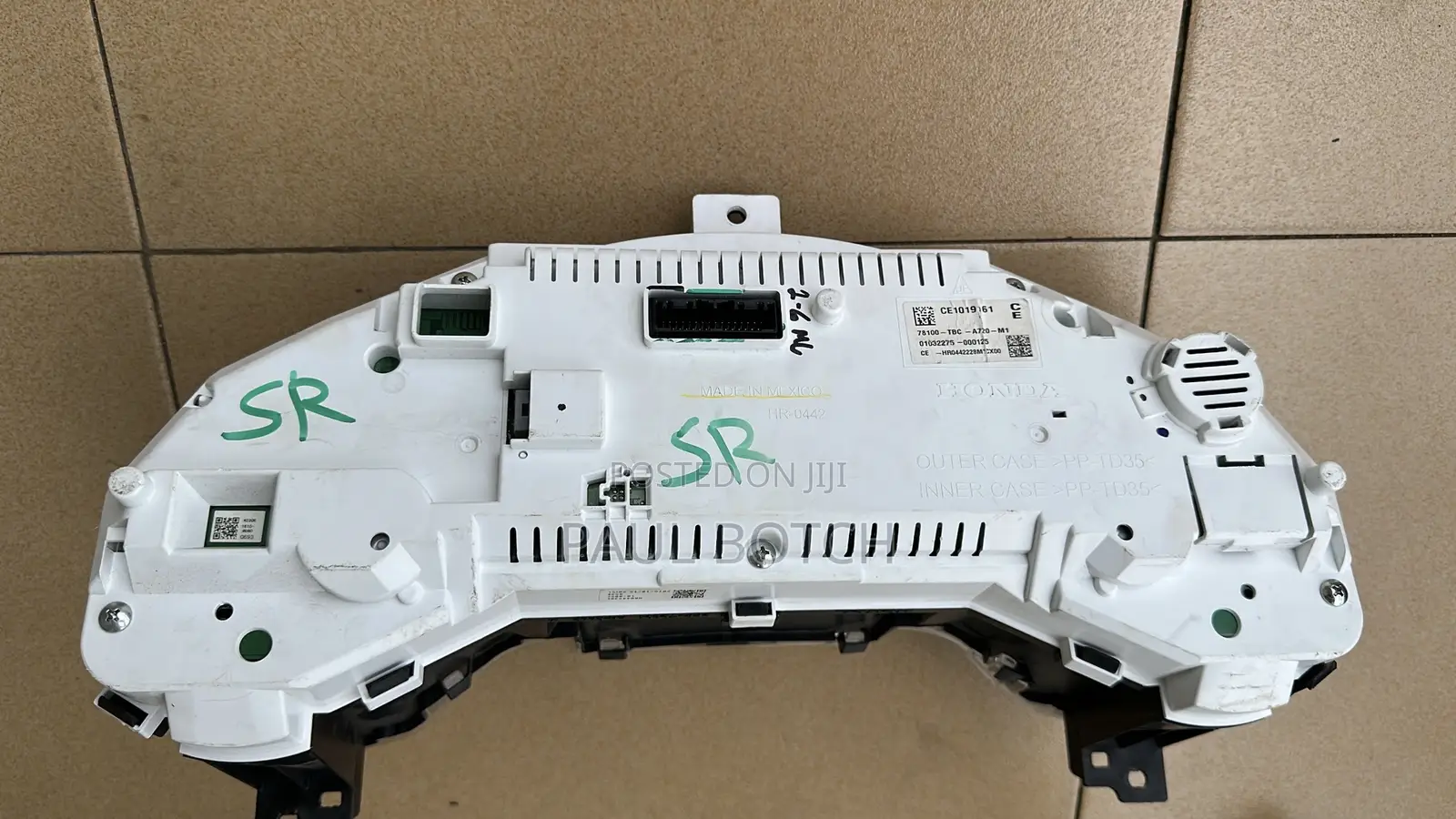 2016–2018 Honda Civic (10th Generation) Instrument Cluster/Speedometer