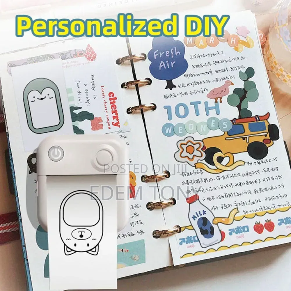 Portable Mini Label Printer